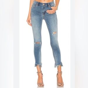 Free People Great Heights Frayed Skinny Woman’s Jeans 27
